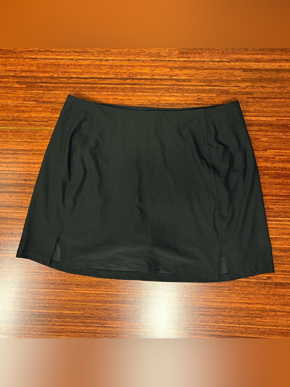 Outdoor Voices Black Warmup Skort Size Large Activewear Mini Skirt Shorts